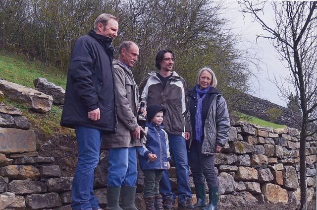Bürgermeister Grimm mit Familie Zweig | Foto: Familie Zweig