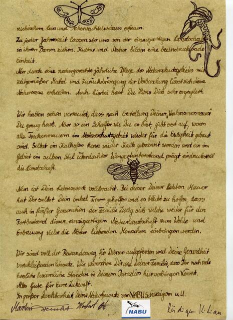 Schriftstück für Klagemauer von Martin Feucht | Foto: Martin Feucht