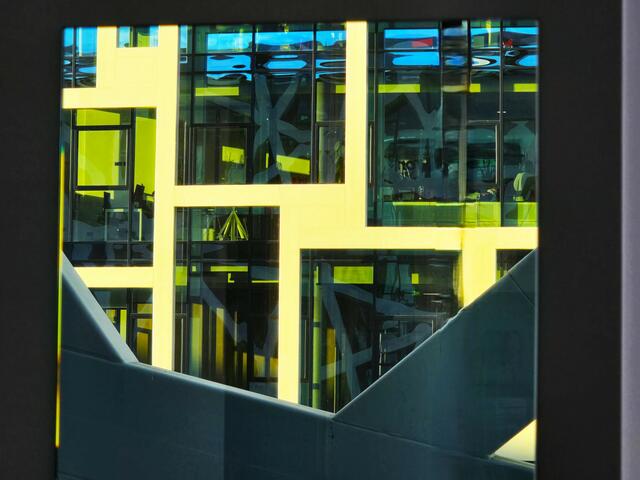 Foto von innen nach aussen | Foto: Heidrun Rosenberger