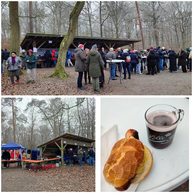 Knackige Wurst und krosses Brötchen, sehr zu empfehlen | Foto: Aurelia Kling