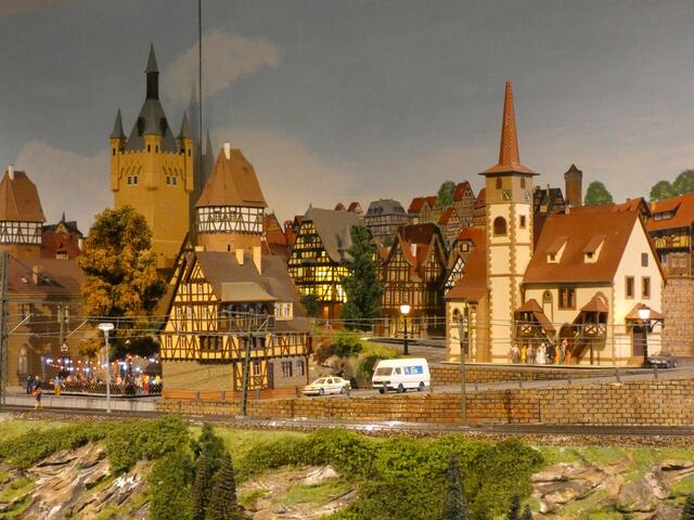 Frei gestaltetes Bad Wimpfen mit dem Blauen Turm -  | Foto: sigischlottke