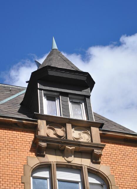 Welches Haus hat so ein schönes Türmchen? Oder in welcher Strasse kann man es finden?
Das Türmchen gehört zum Haus Happelstrasse 2 | Foto: Daniela Somers
