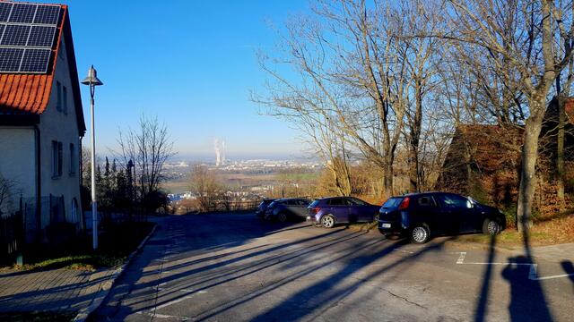 lange Schatten, die Sonne steht tief  | Foto: WandernGabyErich