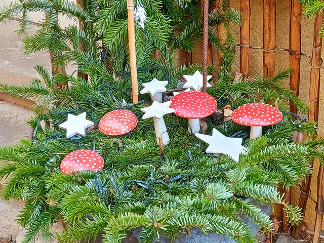 Farbenfrohe Winterdeko.  | Foto: sigischlottke