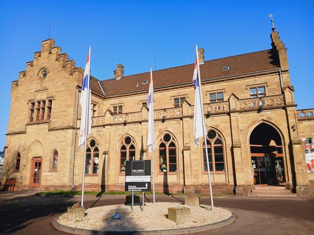 Der wunderschöne Bahnhof von Bad Wimpfen. | Foto: sigischlottke