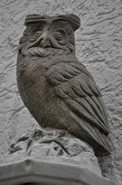 Wo sieht man diese Eule?
Anneliese hat die Lösung gewusst. Die Eule sitzt am Bandhaus in Neckarsulm. | Foto: Daniela Somers