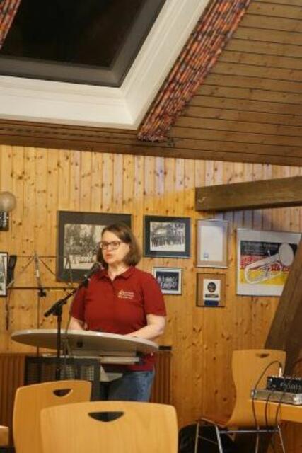 1. Vorsitzende der Stadtkapelle Lauffen a.N., Nicole Müller | Foto: Buck