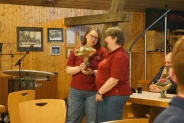 Wahl von Elke Scharrer (rechts) zur 1. Kassierin der Stadtkapelle Lauffen a.N. | Foto: Buck
