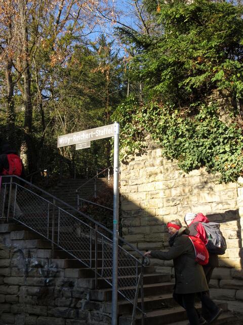 Willy-Reichert-Staffel, insgesamt 408 Stufen | Foto: WandernGabyErich