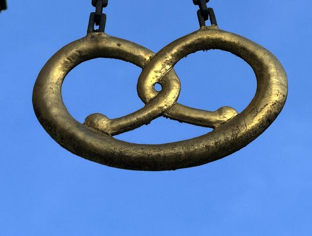 Wo hängst diese Brezel
Cafe und Weinstube Feyerabend | Foto: Heide Böllinger aus Bad Friedrichshall