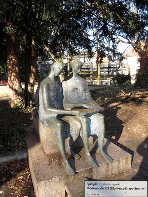 Silberburgpark gleich wieder runter | Foto: WandernGabyErich