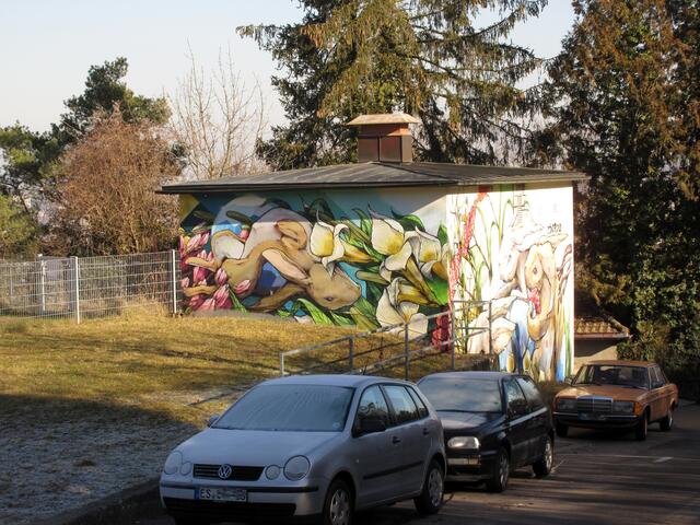 Hasen über Hasen, die ersten hatten wir schon am Bahnhof in Kirchheim beobachtet | Foto: WandernGabyErich