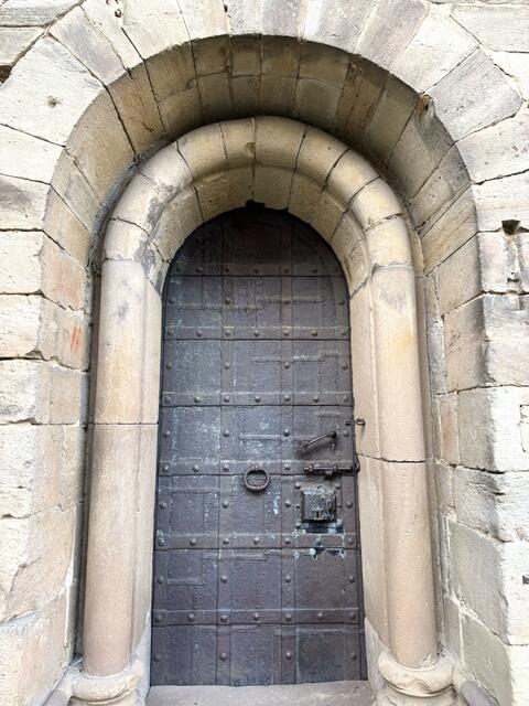 Wo befindet sich diese Türe
Museum in der Pfalzkapelle | Foto: Heide Böllinger aus Bad Friedrichshall