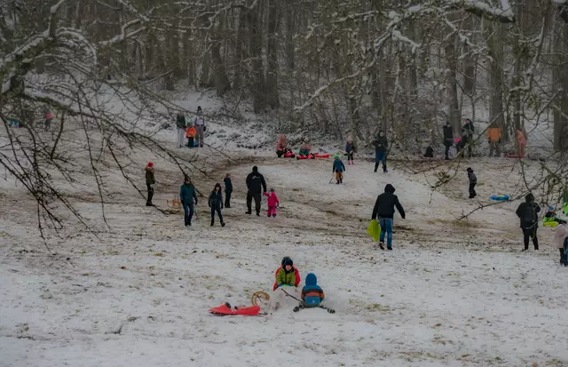 Sogar für einen Schneemann reichts noch | Foto: G.Hölzel