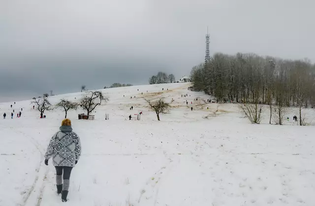 Schlitten wird gefahren bis kein Schnee mehr liegt.... | Foto: G.Hölzel