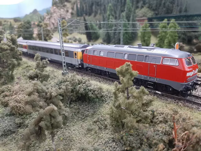 EC6/ EC7 "noch" unter Fahrdraht - aber bereits an einer BR 218 | Foto: Eisenbahnclub-Heilbronn e.V. Helmut Epp