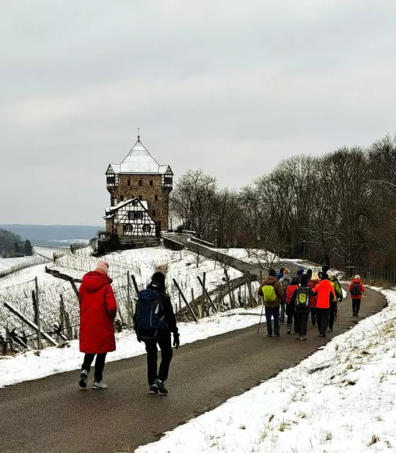 Die dominante Burg Wildeck kommt ins Blickfeld. | Foto: Isolde Reitz