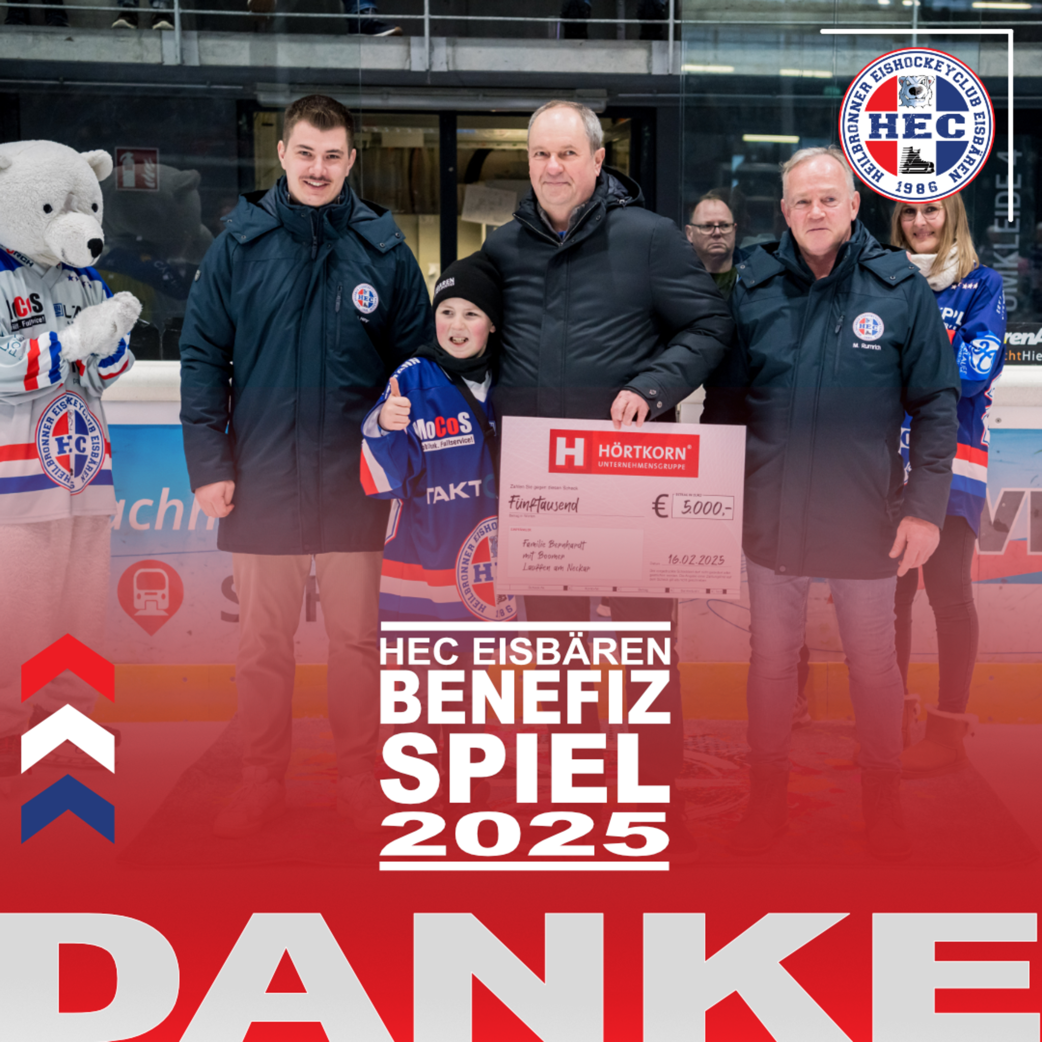 benefiz spiel Benefizspiel der Eisbären ein voller Erfolg!: 1.500 Fans im Eisstadion