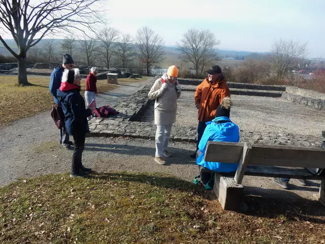 Pause am Römischen Gutshof | Foto: E. Rosendorf