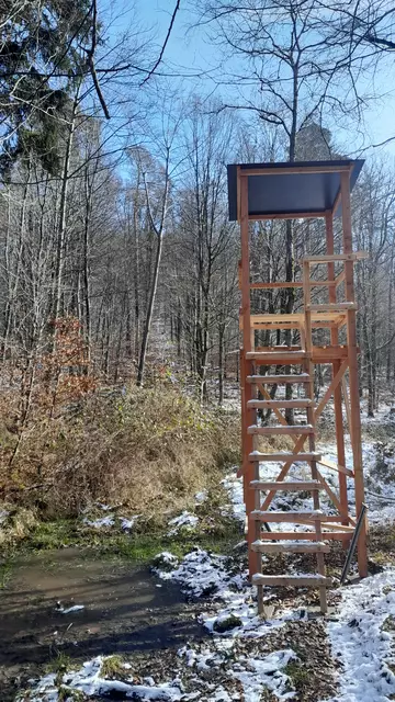 Ein neuer Jägerstand | Foto: WandernGabyErich