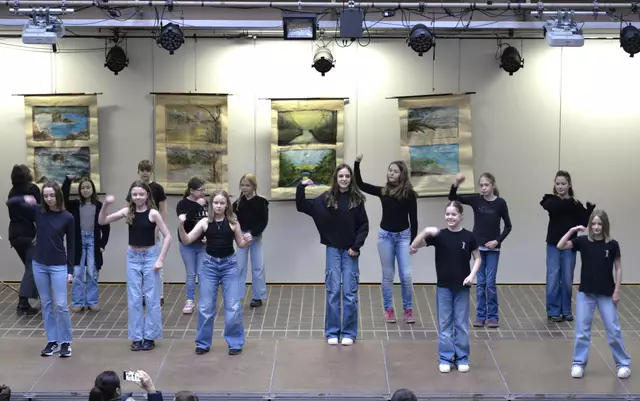 Am Campustag sorgte die Tanz-AG des HGE für gute Stimmung. | Foto: Robinson Carvajal