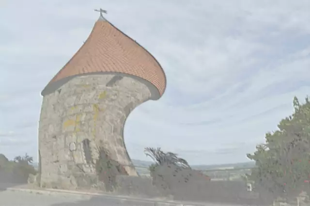 Moni hats erraten. Der Nachtwächterturm in Waldenburg. | Foto: Daniela Somers