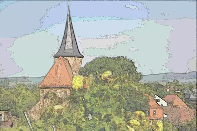 Moni hat's erraten. Die Aussicht auf die Johanneskirche in Weinsberg  | Foto: Daniela Somers