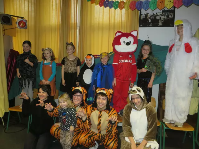 Wilde Tiere beim Kinderfasching | Foto: Tina Weidmann