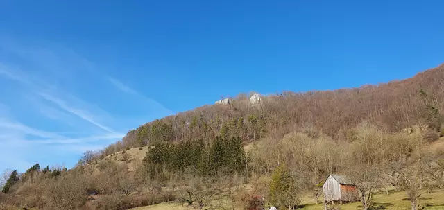 Ein letzter Blick hinauf zum Kahlenstein. | Foto: privat Sibylle Tröber