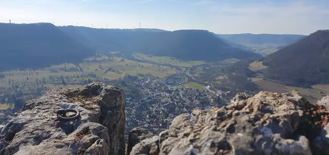 Aussicht vom Kahlenstein. | Foto: privat Sibylle Tröber