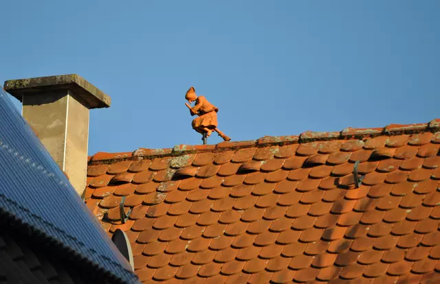 Ob diese Hexe wohl aus dem Hexenturm geflüchtet ist? | Foto: Daniela Somers