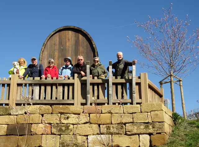 Ein schöner Aussichtsplatz | Foto: WandernGabyErich