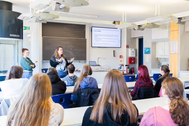 Frau Scheller und Frau Häring thematisieren Frauen, deren Einfluss aus der Geschichte radiert wurde | Foto: Alexander Morawe