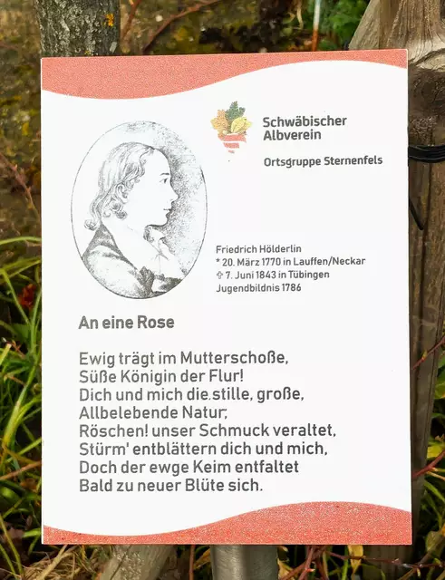 Auch einige passende Gedichte von Friedrich Hölderlin standen an der richtigen Stelle. | Foto: Isolde Reitz