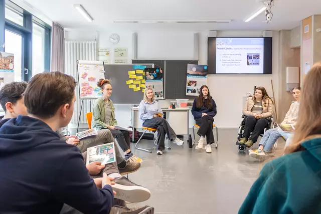 Workshop "Peace Counts – Frieden zählt! " hinterlässt starke Eindrücke | Foto: Alexander Morawe