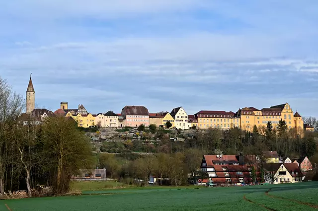 Die beeindruckende Silhouette von Kirchberg. | Foto: Michael Harmsen