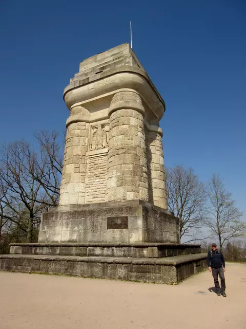 Bismarckturm, errichtet von der Studentenschaft der technischen Hochschule Stuttgart | Foto: WandernGabyErich