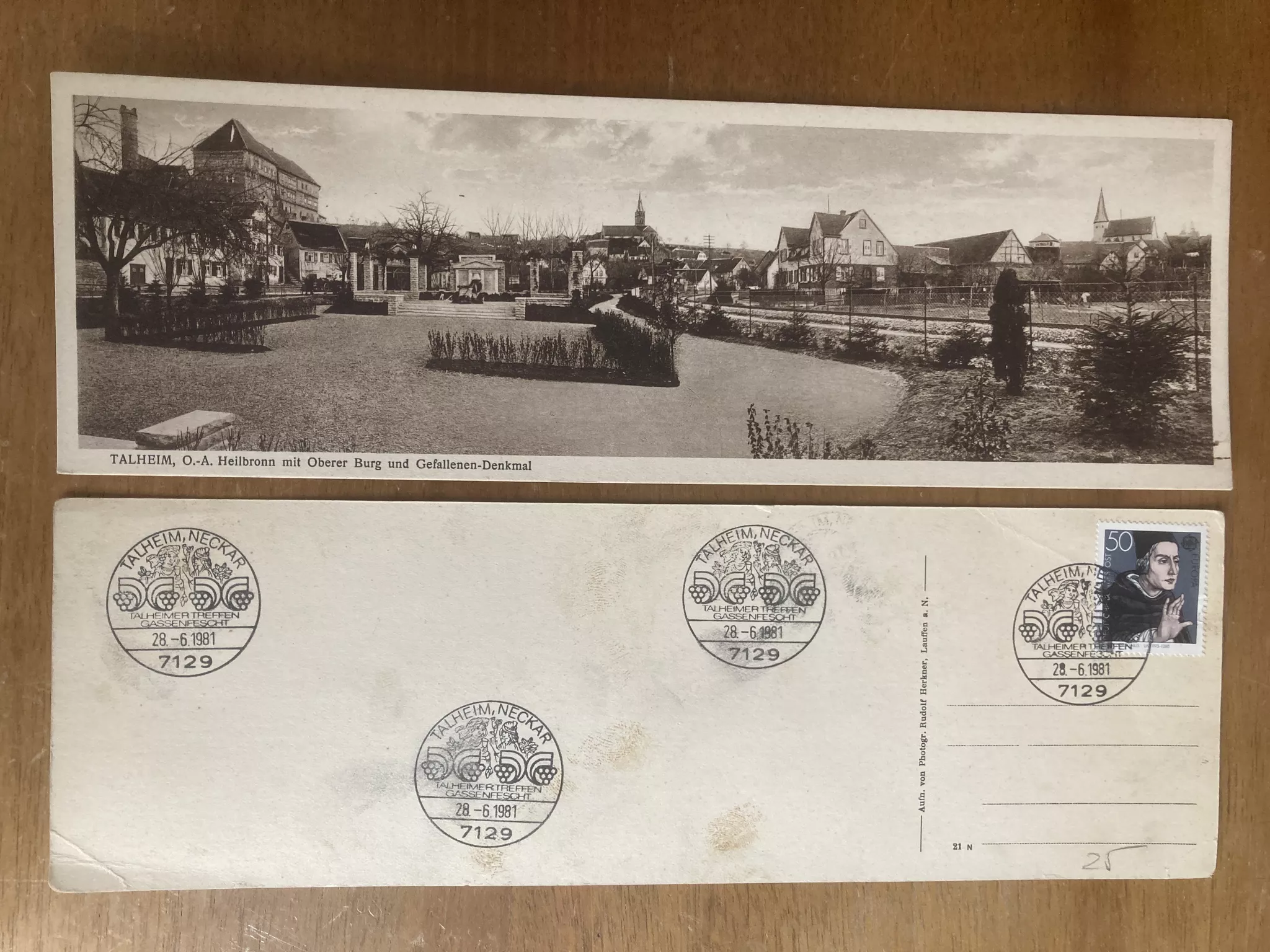 Talheim Historische Postkarten: Heimatbilder aus Talheim - Talheim