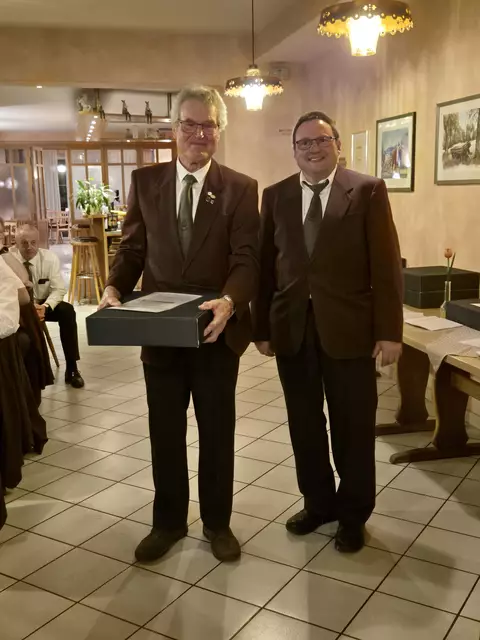 v.l Fritz Egner 60 jähriges Jubiläum | Foto: Michael Müller 