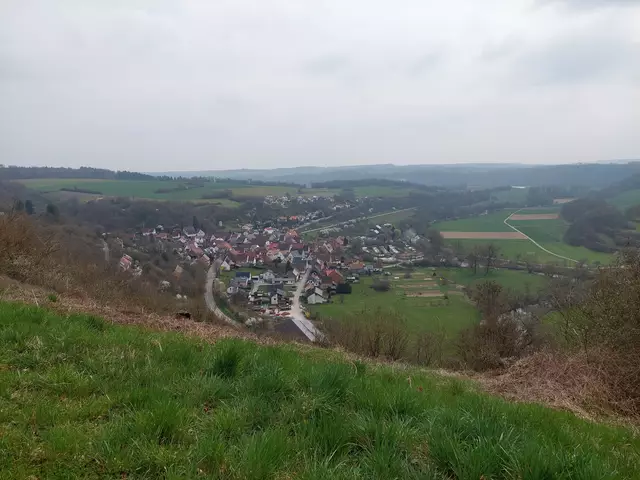 Olnhausen an der Jagst mit weitem Ausblick auf Hohenlohe. | Foto: Foto privat