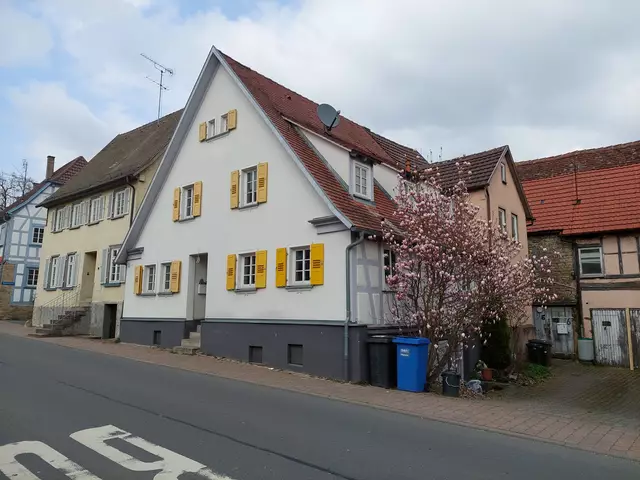Frisch renoviert erstrahlt das alte Häuschen mit traumhaftem Magnolienbaum an seiner Seite. | Foto: Foto privat