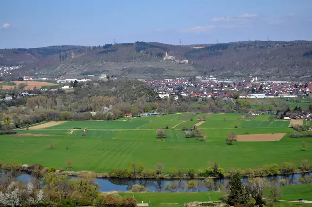 Blick vom Bergfried auf Burg Hornberg | Foto: Daniela Somers