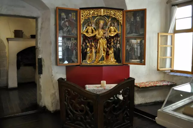 Marienaltar aus der Burgkapelle  | Foto: Daniela Somers