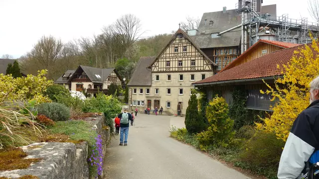 Die legendäre Lobenhauser Mühle. Großbrand 2015, Verunreinigung der Jagst und großes Fischsterben ( 20 Tonnen)!! | Foto: Isolde Reitz