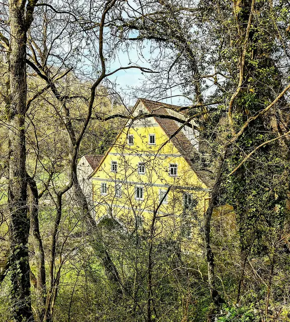 Die Ende des 18.Jahrhunderts erbaute Mahl- und Sägemühle. | Foto: Isolde Reitz