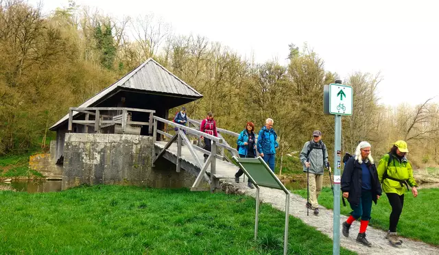 Der Ockenauer Steg. | Foto: Isolde Reitz