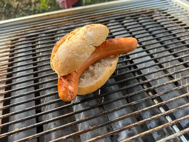 Das war die letzte Wurst, auch sie fand noch eine Abnehmerin. | Foto: Michael Harmsen