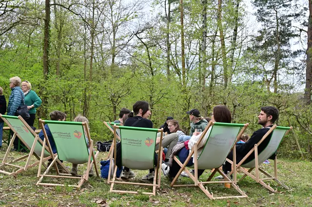 So entspannt geht es auf dem Kirschblütenfest zu. | Foto: Michael Harmsen