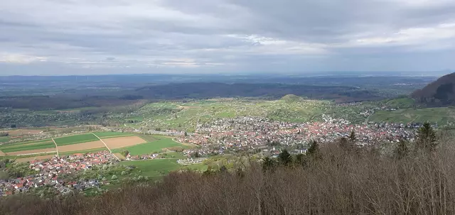 Ein letzter Blick von der Burg aus ins Tal | Foto: privat Sibylle Tröber