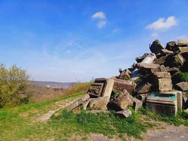 Ein wunderschöner Aussichtsplatz - mit einer deutlichen Botschaft.  | Foto: sigischlottke